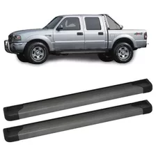 Estribo Plataforma Aluminio Grafite Ford Ranger Cd Xl 2007