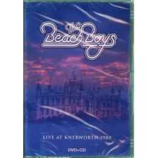 Dvd The Beach Boys - Live At Knebworth (dvd+cd Lacrado)