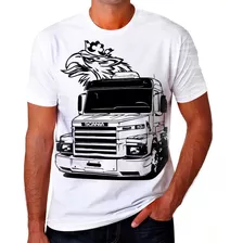 Camiseta Camisa Caminhão Carreta Estrada Scania Mercedes 09