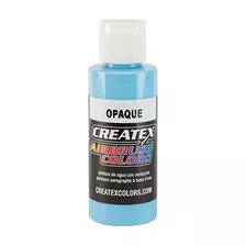 Color Opaco Aerógrafo, Azul Cielo, 2 Oz