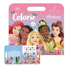 Folhas Para Colorir Maleta Princesa 8 Folhas Tilibra