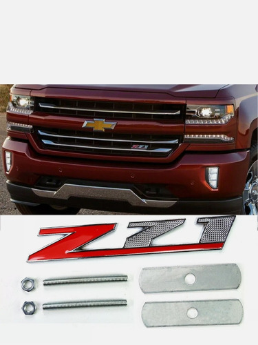 Emblema Z71 Parrilla Silverado Cheyenne Colorado Atornillab. Foto 2