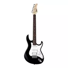 Guitarra Eléctrica Cort G Series G110 Double-cutaway De Álamo Black Con Diapasón De Jatoba