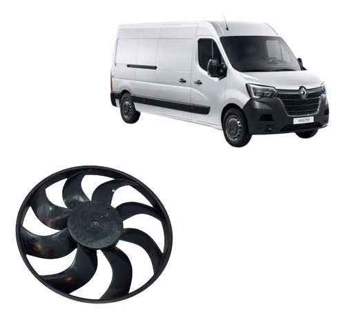 Eletroventilador Radiador Renault Master 23/26 Rn4065 - Renault - Código 180368345221