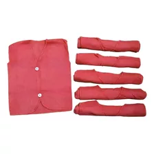 Camisas Rojas Bebé X 6 En Bayetilla Con Sabiduría De Abuela 