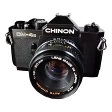 Cámara Chinon Cm-4s Black F1.9 50mm Réflex Analógica 35mm