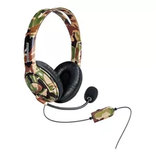 Auriculares Gamer : Dreamgear X-talk One Wired Camo