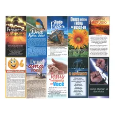 25000 Folhetos Evangélicos - Bíblico Diversos Temas