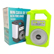 Mini Caixa De Som Inova Rad-8623 Bluetooth E Lanterna 