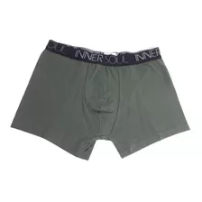 Boxer Algodon Y Lycra Liso Inner Soul 4211