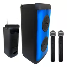 Caixa De Som Alto 10w Led Portátil Bluetooth Mp3 Mic Sem Fio