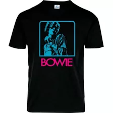 Playera David Bowie. Rock. Glam