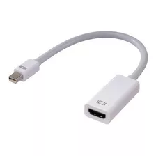 Adaptador Mini Display Port A Hdmi Noga Full Hd 1080p Color Blanco