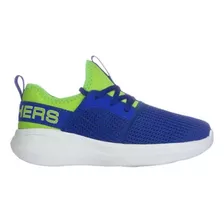 Tênis Masculino Go Run Fast Valor Skechers Azul