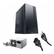 Gabinete Atx Mini Padrão Bpc Mod-c5013 200w C/ Fonte E Cabo 