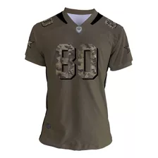 Camisa Futebol Americano Camouflage Star Traktor