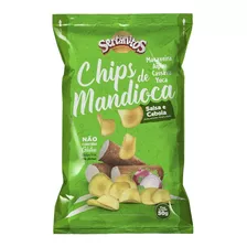 Salgadinho Chips De Mandioca Salsa E Cebola 50g