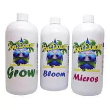 Bud Doublin Grower's 3 Pack- Grow, Bloom & Micros (1 Cuarto 