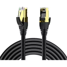 Cable De Ethernet Cat8 De 50 Pies, Cable De Red De 40gb...