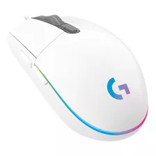 Mouse Logitech G203 - Blanco