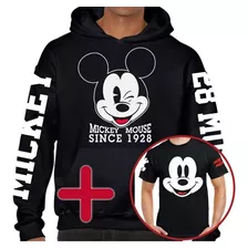 Paquete De Playera Más Sudadera Mickey Alienwall 