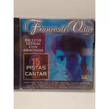 15 Pistas Karaoke Franco De Vita Cd Nuevo 