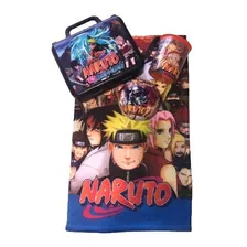 Kit Naruto Lancheira/maleta + 3 Acessórios 