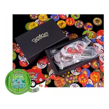 Coleção Pokémon Tazos 160 Pcs 1° Geração + Caixa Brinde