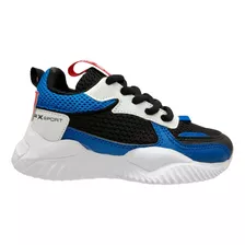 Tenis Deportivo Para Niño Cómodo Flexible 606