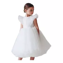 Vestido De Noiva Flower Girl Dama De Honra Sem Costas Prince