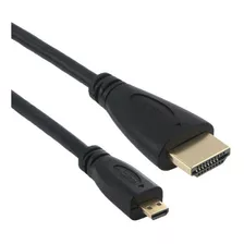 Cable Micro Hdmi A Hdmi Raspberry Pi4 1.5 M Ecuaplus 