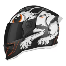 Capacete Fechado Stealth Rabbit Viseira Fumê Mais Vendido