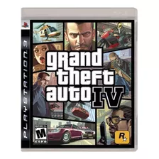 Grand Theft Auto Iv Standard Edition Rockstar Games Ps3 Físico