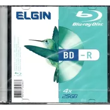 Bd-r Blu-ray Disc Elgin 25gb 4x Box Slim Lacrado (3 Und)