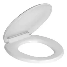 Assento Sanitário Tigre Smart Oval Universal Soft Close 2 Pç Cor Branco