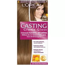  Tinta Casting Creme Gloss Lóreal Tom Lour Natural 700