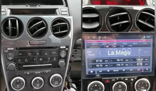 Android Carplay Mazda 6 2004-2009 Gps Wifi Bluetooth Radio Foto 8