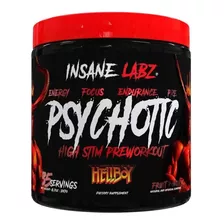 Psychotic Hellboy Insane Labz 35 Servicios Ponche De Frutas