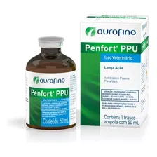 Penfort Ppu Pronto Uso 50ml Equinos Bovinos Ovinos Suinos