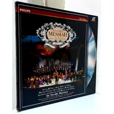 Laserdisc O Messias (lacrado). Handel. 2 Lds.