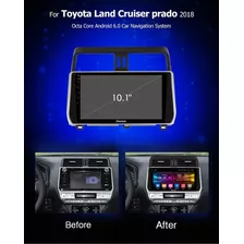 Radio Pantalla 10.1 Toyota Prado Tx 2018-2021 Android Gps 