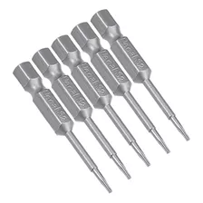 Uxcell 5 Piezas T5 Puntas De Destornillador Torx Magnético, 