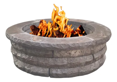 Primera imagen para búsqueda de fogon brasero piedra de 3 hileras timbercret