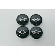 Kit Centros De Llantas Para Minicooper 54mm Negro