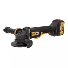 Amoladora Angular Caterpillar 18v Brushless Dx31b 115mm S/b Color Negro Frecuencia 50hz