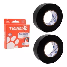 2 Fita Isolante Tigre Performance 19 Mm X 20 Mt Pt 750 Volts