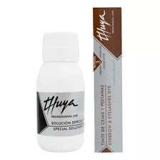 Thuya Tinte Marron + Solucion Para Tintura De Cejas Pestañas