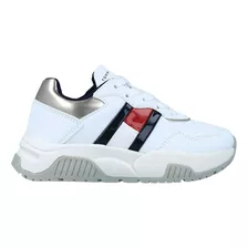 Tenis Tommy Hilfiger Para Mujer Mod X025 Amplios