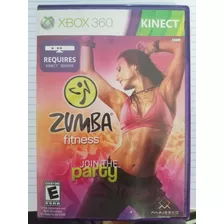 Zumba Fitness Join The Party Xbox 360 Mídia Física Kinect