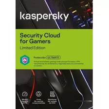 Antivirus Kaspersky Security Cloud For Gamers 3 Pc 1 Año